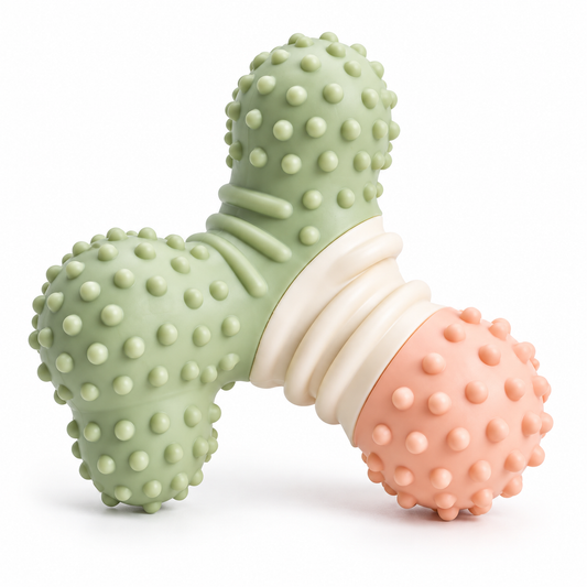 Orbit Bounce Textured Dog Chew Toy