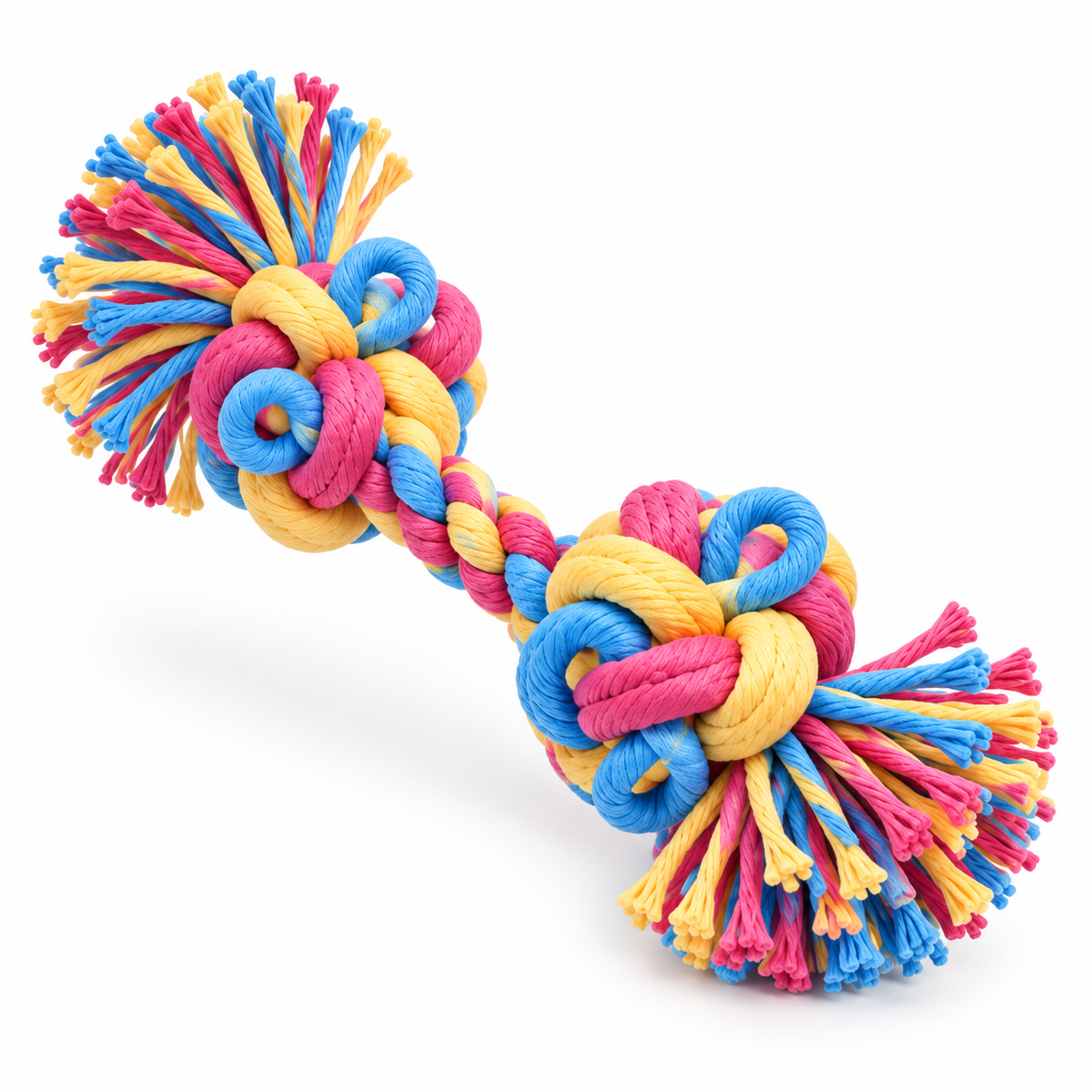 ColorPop Loop-Knot Rope Dog Toy