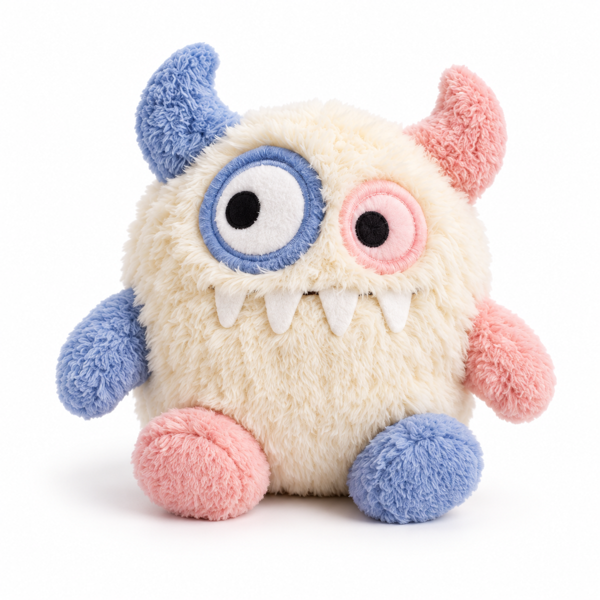 BumpyPaw Plush Monster Dog Toy