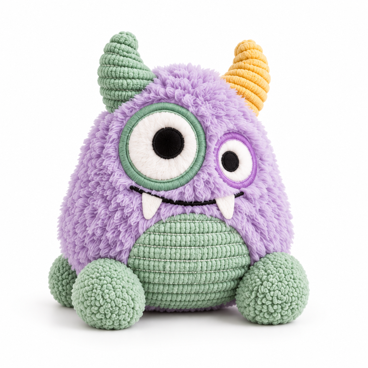 BumpyPaw Multi-Texture Plush Dog Toy